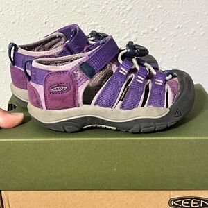 Keen Purple Outdoor Sandals with Protective Toe Bumper